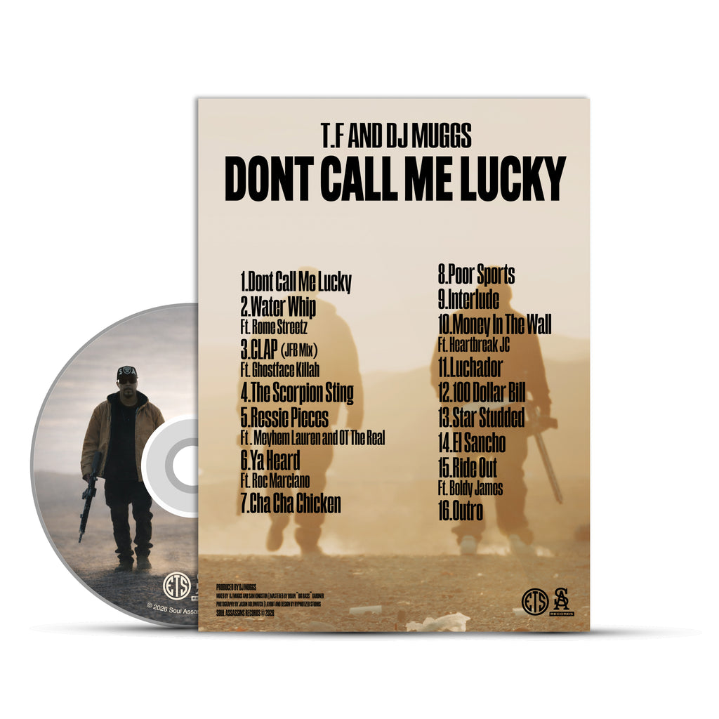DJ MUGGS x T.F - DON'T CALL ME LUCKY - LIMITED EDITION CD – Soul