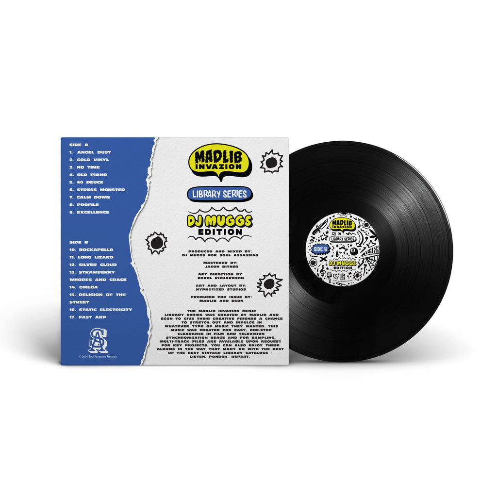 MADLIB INVAZION LIBRARY SERIES - DJ MUGGS EDITION - BLACK 12