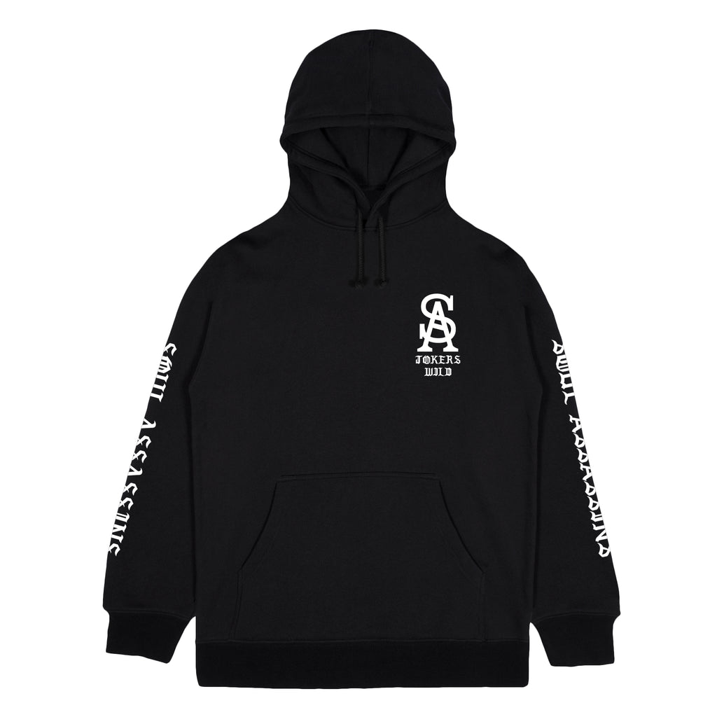 SOUL ASSASSINS - JOKERS WILD - HOODIE (BLACK) – Soul Assassins