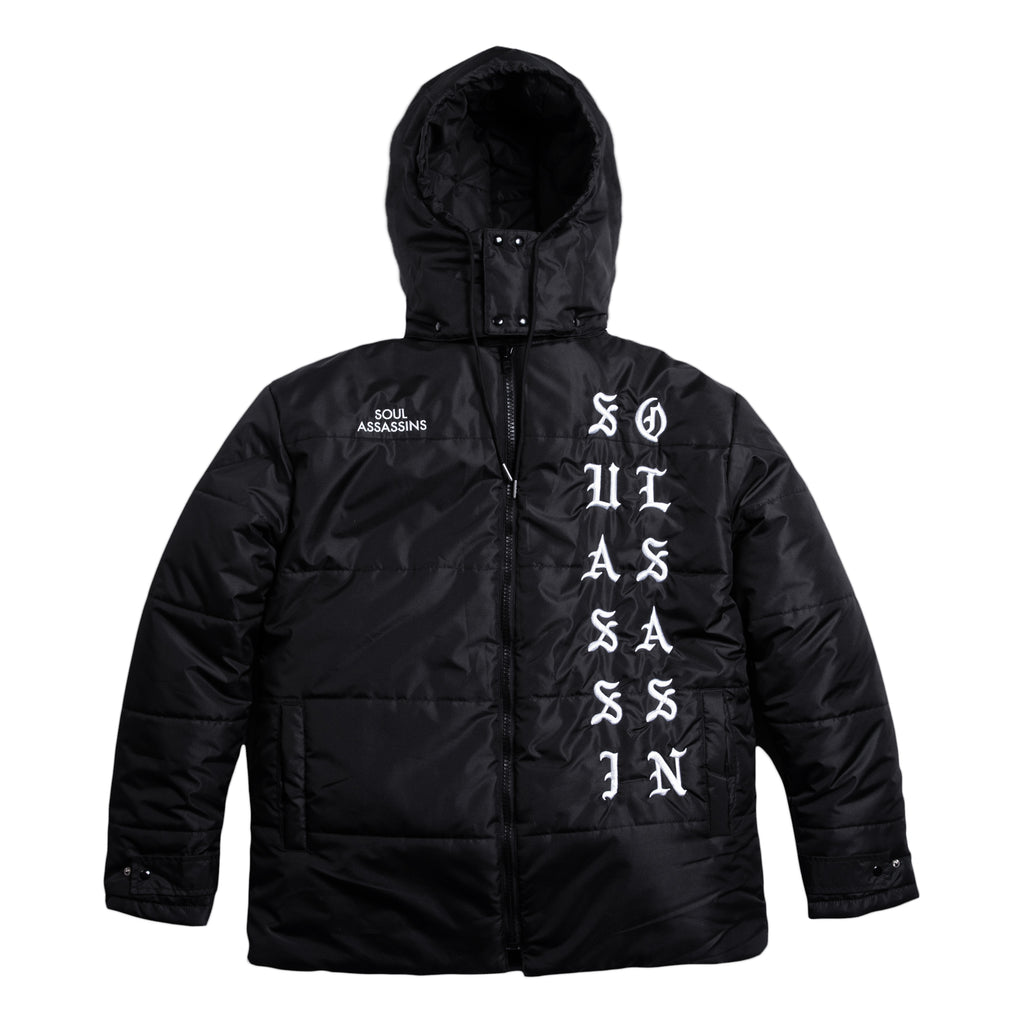 Winter Puffy Jacket (Black)