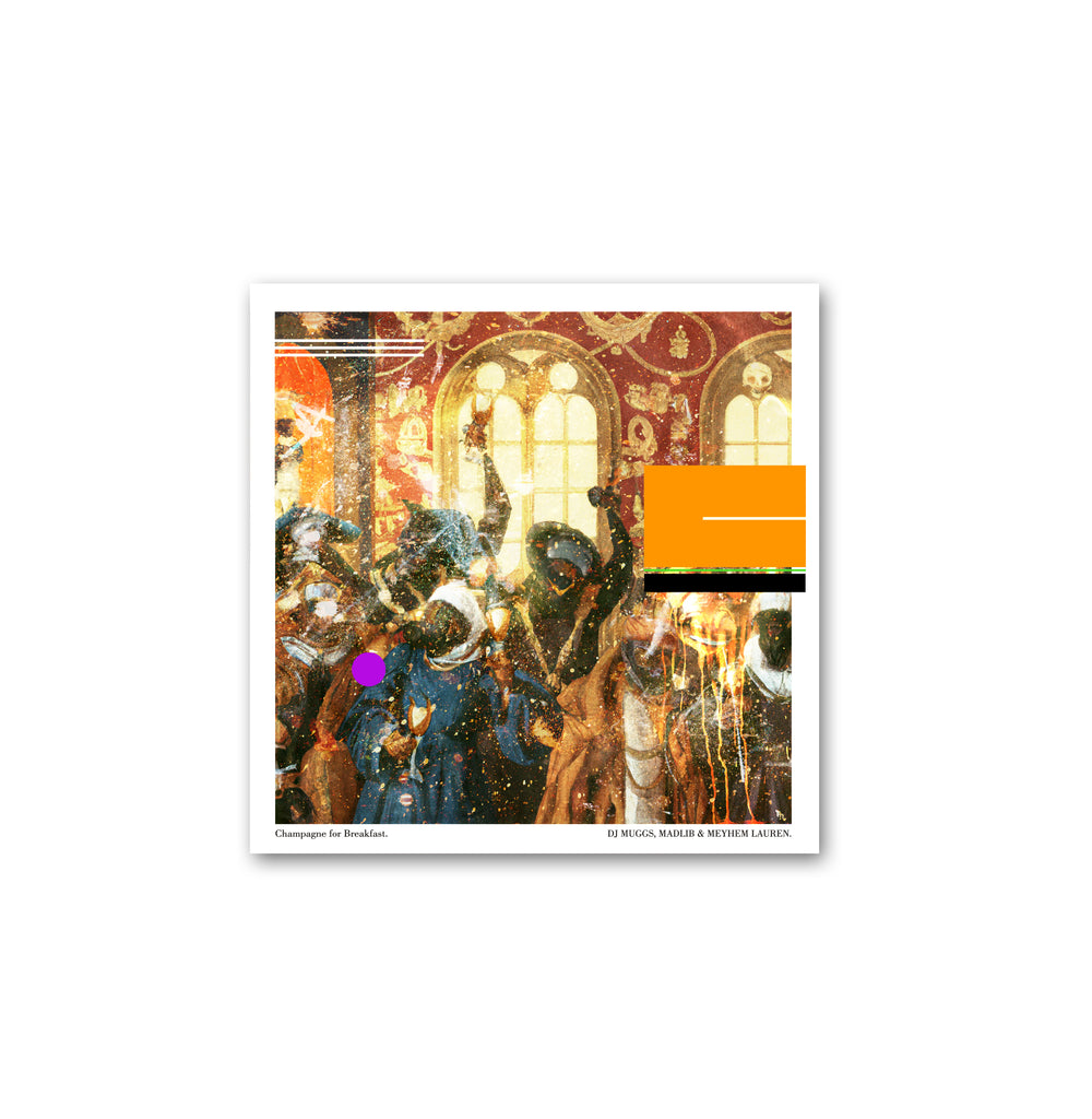 洋楽 Madlib DJ Muggs Champagne For Breakfast DJ MUGGS x MADLIB x MEYHEM LAUREN - CHAMPAGNE FOR BREAKFAST