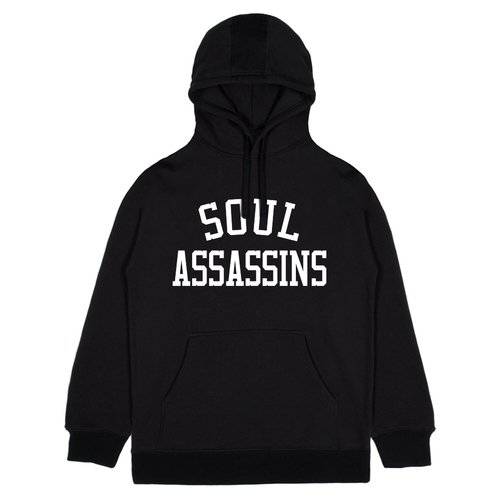 SA College Arch Hoodie - Black – Soul Assassins