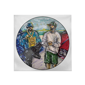 DJ MUGGS - CHECK IN FT. JAY WORTHY - LIMITED EDITION 7" BLACK LOGO PICTURE DISC