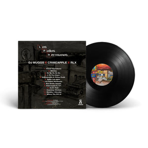 DJ MUGGS x CRIMEAPPLE x RLX - LOS POLLOS HERMANOS - ALTERNATE EDITION - BLACK 12" VINYL