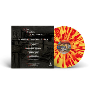 YELLOW + RED SPLATTER 12" VINYL - DJ MUGGS x CRIMEAPPLE x RLX - LOS POLLOS HERMANOS - ALTERNATE EDITION