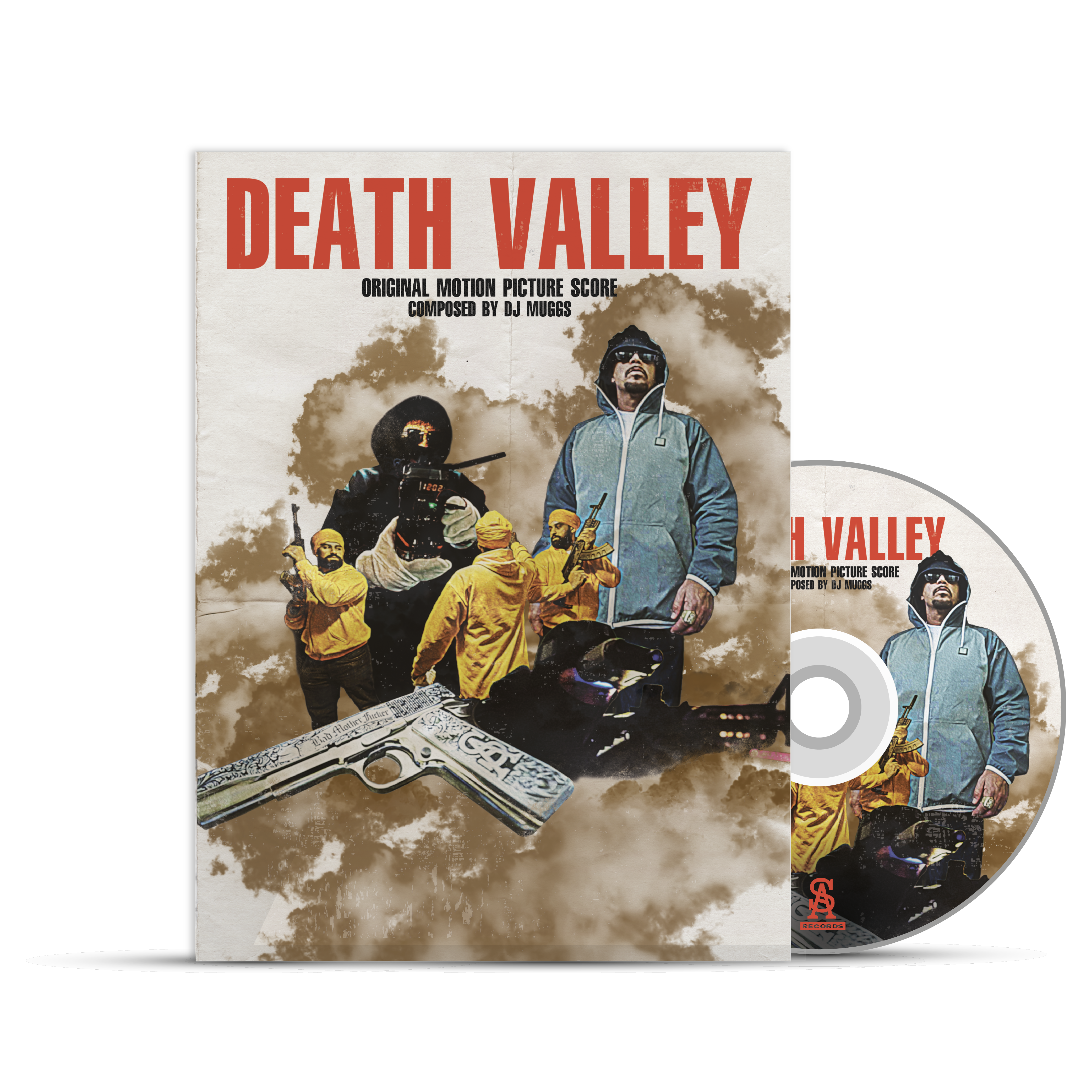1993 Soul Assassins US Tour Poster 当時物 SA3DeathValleyCDMockUpDigipack