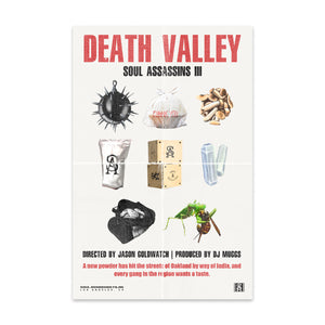 DEATH VALLEY FILM - BLU RAY DVD +  POSTER
