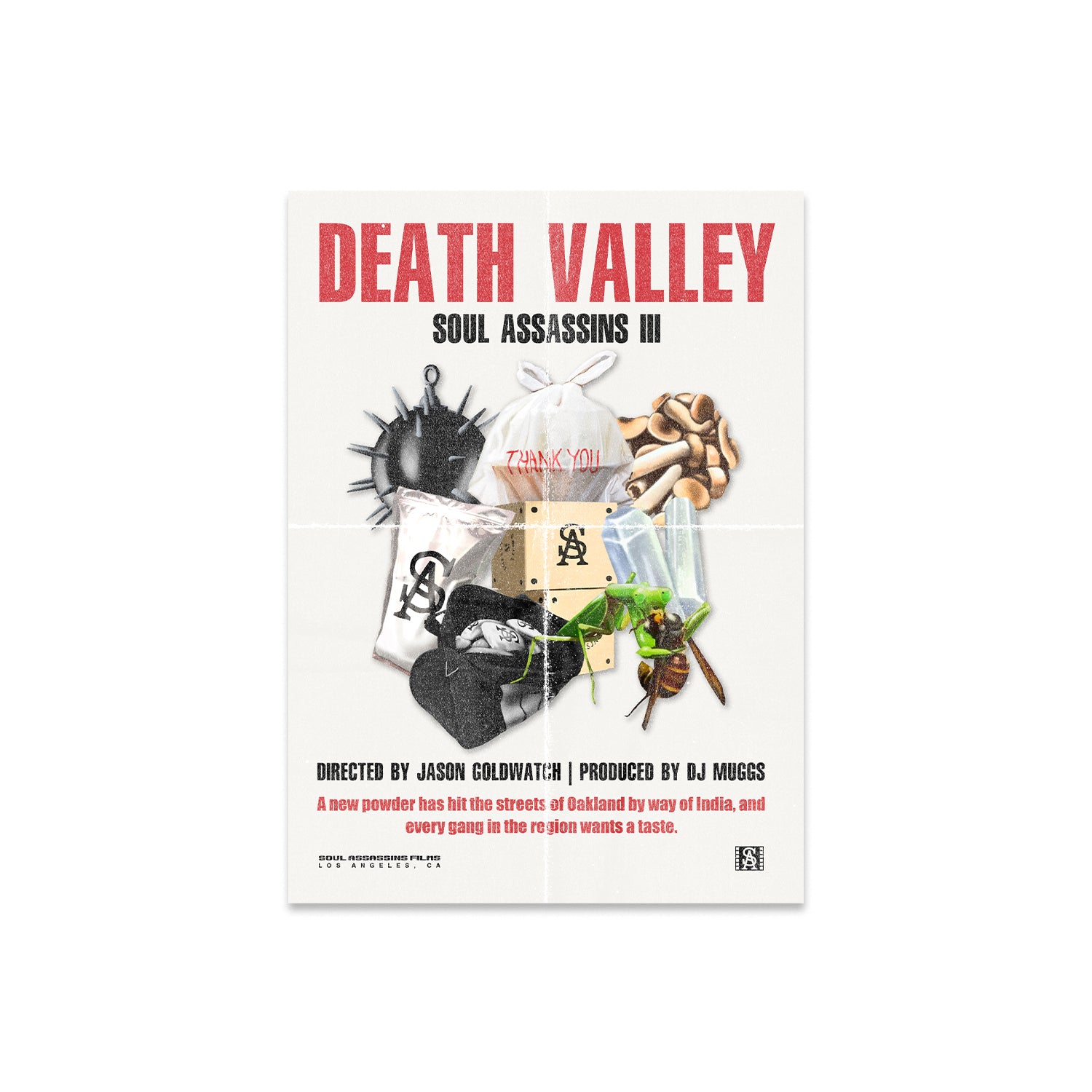 DEATH VALLEY FILM - STICKER SHEET 5x7