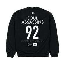 SKI MAN HEAVYWEIGHT CREWNECK (BLACK)