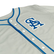 SA LOGO MESH BASEBALL JERSEY (GREY / BLUE)