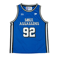 IN GOD WE TRUST BASKETBALL JERSEY (ROYAL BLUE)