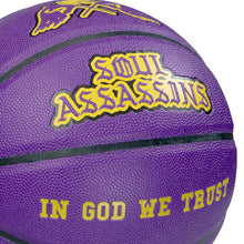 IN GOD WE TRUST BASKETBALL (PURPLE)