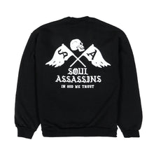 IN GOD WE TRUST HEAVYWEIGHT CREWNECK (BLACK)