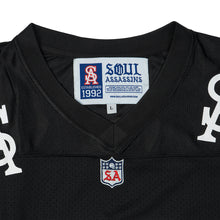 ALL OVER PRINT FOOTBALL JERSEY (BLACK)