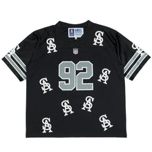 ALL OVER PRINT FOOTBALL JERSEY (BLACK)