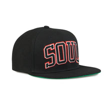 SOUL COLLEGIATE SNAPBACK (BLACK)