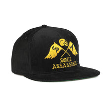SA FLAGS CORDUROY SNAPBACK (BLACK)