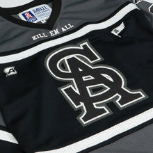 KILL EM ALL HOCKEY JERSEY (BLACK / GREY)