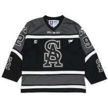 KILL EM ALL HOCKEY JERSEY (BLACK / GREY)