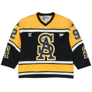 KILL EM ALL HOCKEY JERSEY (BLACK / YELLOW)
