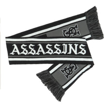 OLD ENGLISH HOCKEY SCARF (BLACK / GREY)