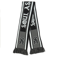OLD ENGLISH HOCKEY SCARF (BLACK / GREY)