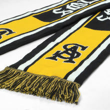 OLD ENGLISH HOCKEY SCARF (BLACK / YELLOW)