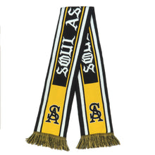 OLD ENGLISH HOCKEY SCARF (BLACK / YELLOW)