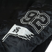 IN GOD WE TRUST VARSITY BOMBER JACKET (BLACK)