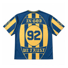 SA STRIPED SOCCER JERSEY (NAVY/GOLD)