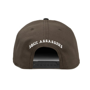 SOUL ASSASSINS - LOGO - NEW ERA SNAPBACK (WALNUT / BLACK)