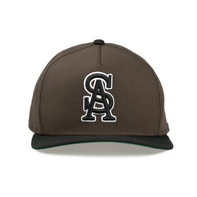 SOUL ASSASSINS - LOGO - NEW ERA SNAPBACK (WALNUT / BLACK)