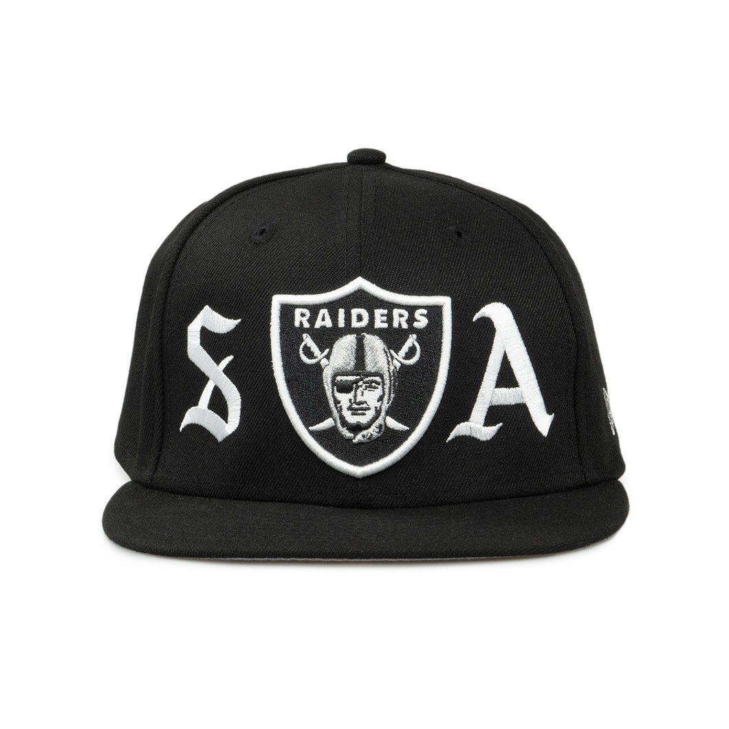 SOUL ASSASSINS - OLD ENGLISH RAIDERS - NEW ERA SNAPBACK (BLACK)