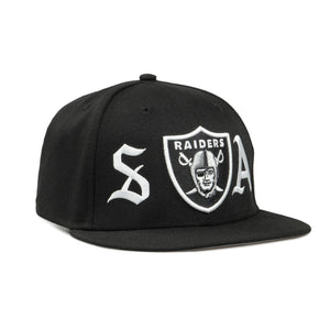 SOUL ASSASSINS - OLD ENGLISH RAIDERS - NEW ERA SNAPBACK (BLACK)