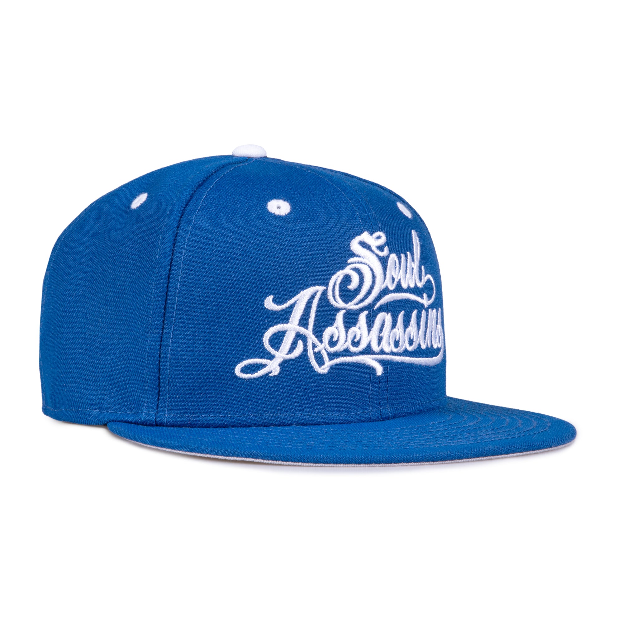 SOUL ASSASSINS - TOONS SCRIPT NEW ERA SNAPBACK HAT (ROYAL) – Soul