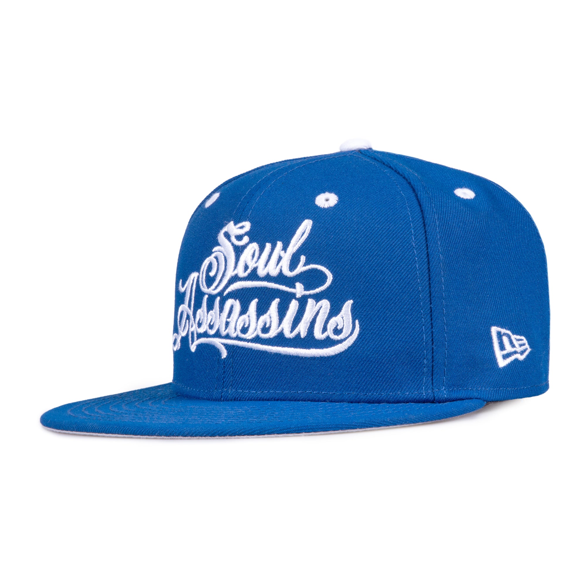 SOUL ASSASSINS - TOONS SCRIPT NEW ERA SNAPBACK HAT (ROYAL) – Soul