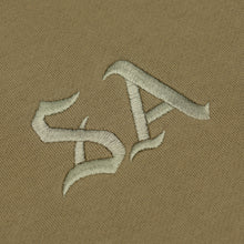 SOUL ASSASSINS OLD ENGLISH MASKED HOODIE (OLIVE)