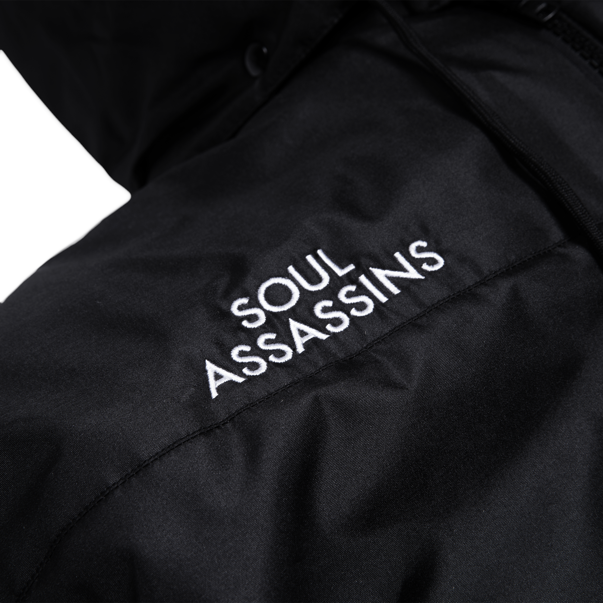 Winter Puffy Jacket (Black) – Soul Assassins